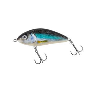 Vobler Salmo Fatso Sinking, Spotted Holo Smelt, 8cm Vobler Salmo Fatso Sinking, Spotted Holo Smelt, 8cm