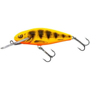 Vobler Salmo Perch 8 Deep Runner, Yellow Red Tiger, 8cm, 14g