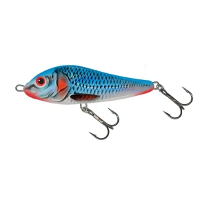 Vobler Salmo Rattlin' Slider Sinking - Bleeding Blue, 8cm, 20g Vobler Salmo Rattlin' Slider Sinking - Bleeding Blue, 8cm, 20g
