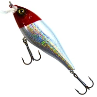 Vobler Wizard Shallow Rattle Shad, Slow-sinking, Culoare Rg, 8.8cm, 14g, 1buc/pac