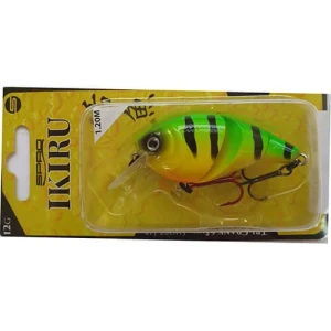 Vobler Spro Ikiru Naturals Tri Crank 6.5cm, culoare Firetiger  Vobler Spro Ikiru Naturals Tri Crank 6.5cm, culoare Firetiger