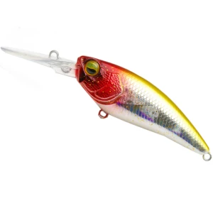 Vobler RAID JAPAN Level Shad, Su 028 Clown, 5.3cm, 4.3g