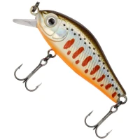 Vobler Reiva Pro Minnow Suspending, Silver Tiger, 4.3g, 4.5cm, 1buc/pac