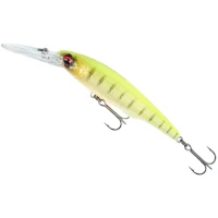 Vobler Savage Gear Gravity Twitch Dr Suspending, Sp Fluor Yellow Tiger, 11.5cm, 28g, 1buc/pac